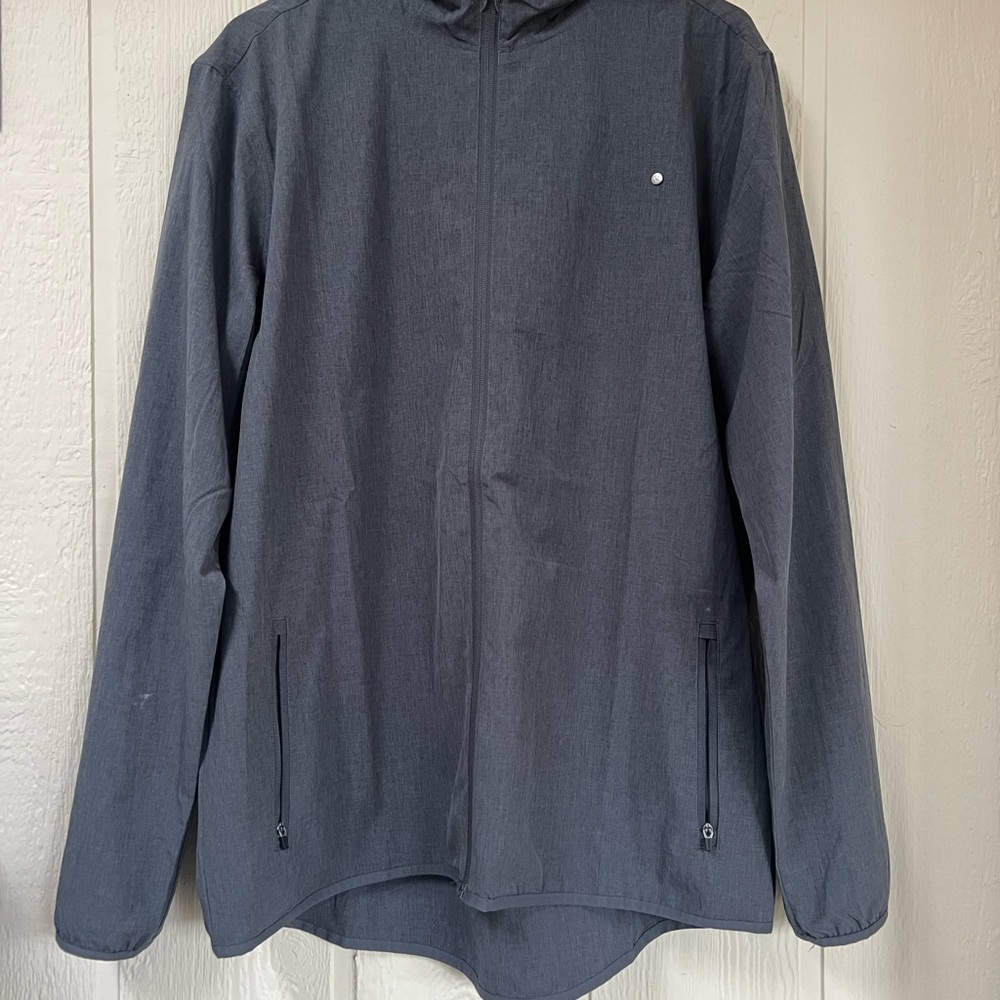 Vuori Outdoor Trainer Shell full zip hoodie
